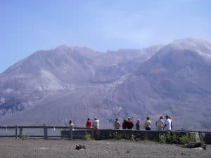 Mount Saint Helens Volcano Tour - mudflow